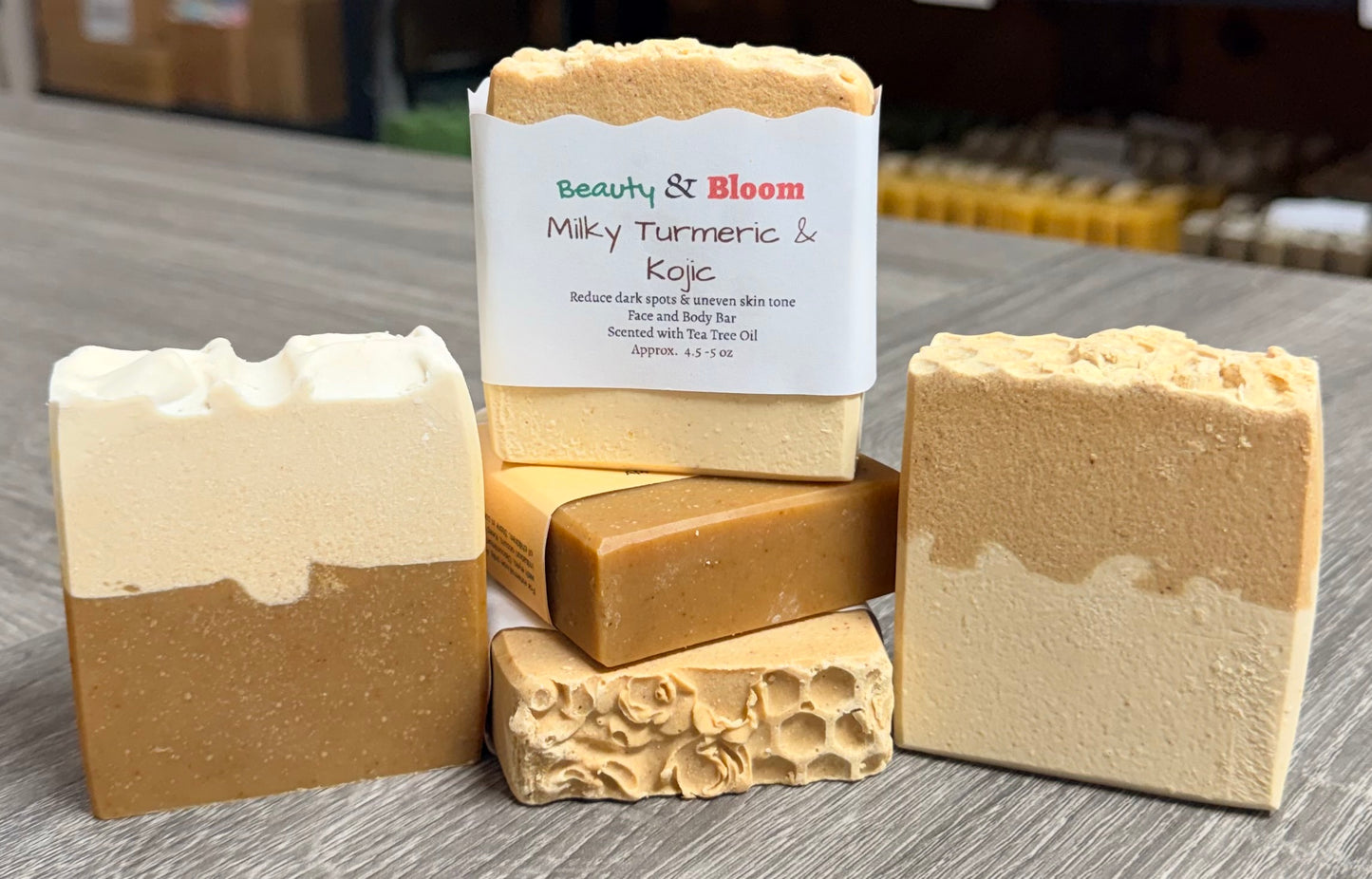 Milky Turmeric Kojic Soap