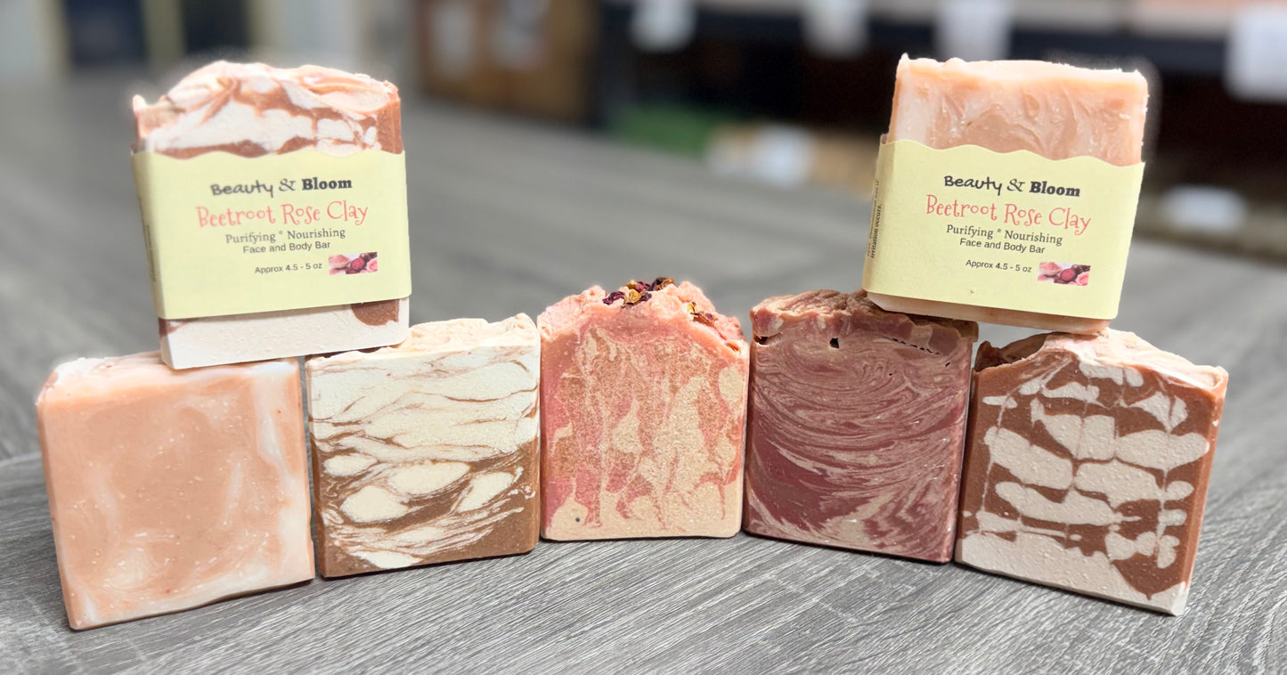 Beetroot Clay Soap